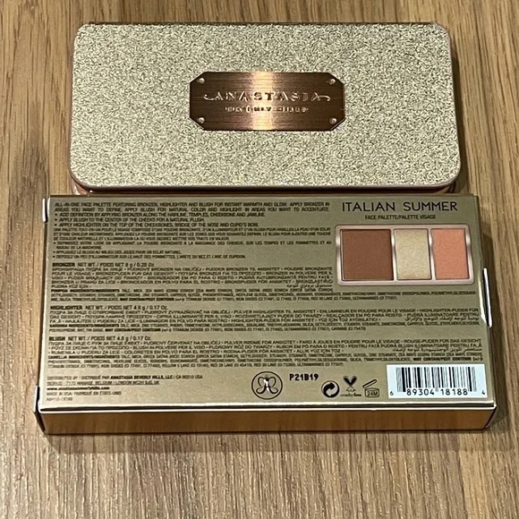 ABH Anastasia Beverly Hills Italian Summer Face Palette
